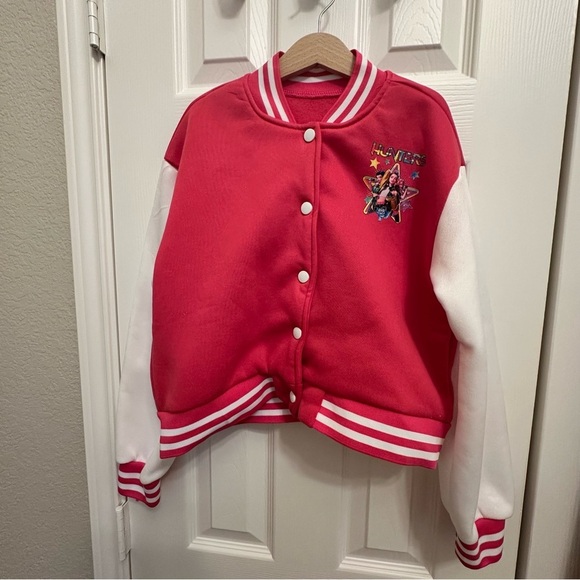 Other - NWOT Girls Vampire Demon Hunters Varsity Jacket Size 10/12